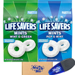 Lifesaver Mints, Bulk Life Savers Hard Candy, 2 Packs, 44.93oz each, Flavors- Pep O Mint and Wint O Green Individually Wrapped…