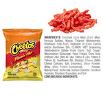 Cheetos Flaming Hot 2Oz Bags - 10 Packs - With MunchMo Power Clip For Freshness…