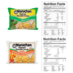 Maruchan Ramen Noodle 10 Flavors Variety Pack - 20 Count Set With MunchMo Chopsticks…