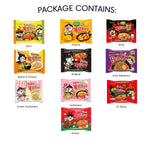 MunchMo Buldak Spicy Chicken Ramen Variety 10 Packs (10 Different Buldak Fire Noodles Combo) with Complimentary Muncho Chopsticks…