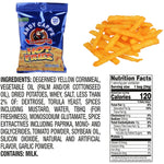 Andy Capp Hot Fries 15 Packs - 0.85 Oz Individual Bags - With MunchMo PowerClip…